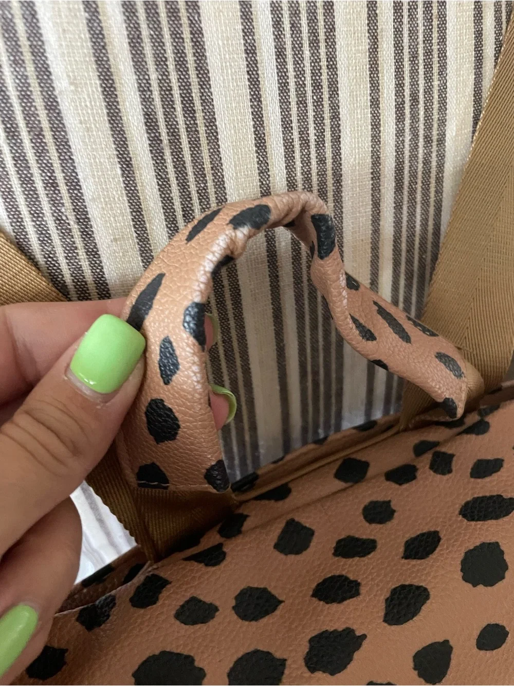 Fawn Design Cheetah Diaper Bag